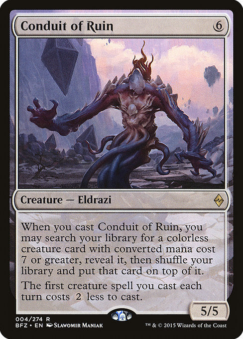 Conduit of Ruin (4) - Battle for Zendikar - Game On
