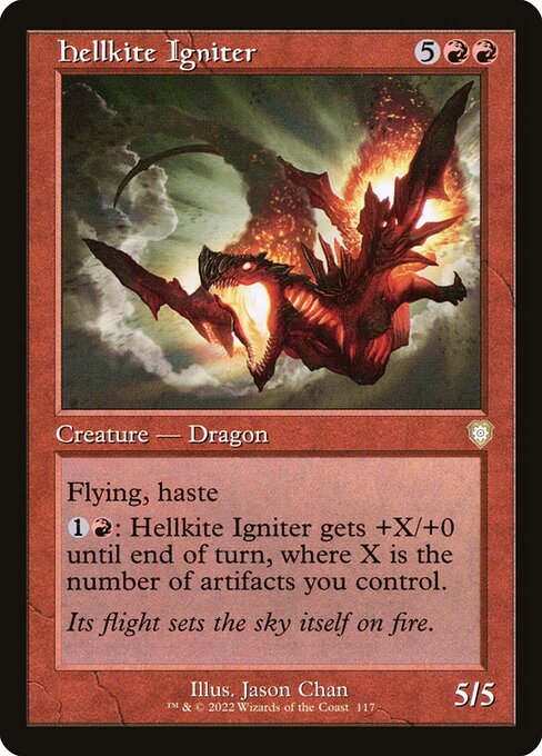 Hellkite Igniter (117) - The Brothers' War Commander - Game On