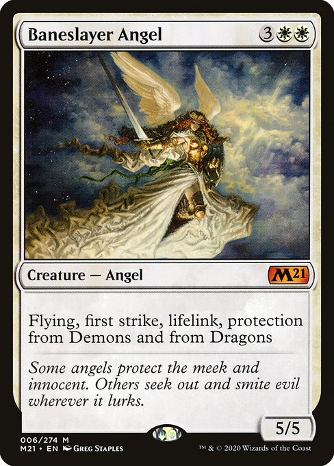 Baneslayer Angel (6) - Core Set 2021 - Game On