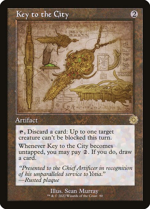 Key to the City (90) - The Brothers' War Retro Artifacts - Game On