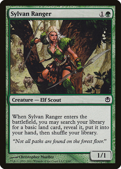 Sylvan Ranger (8) - Duel Decks: Ajani vs. Nicol Bolas - Game On
