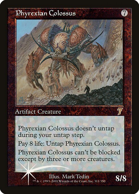 Phyrexian Colossus (311★) - Seventh Edition - Game On
