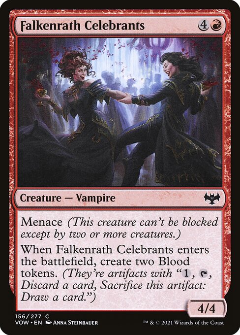 Falkenrath Celebrants (156) - Innistrad: Crimson Vow - Game On