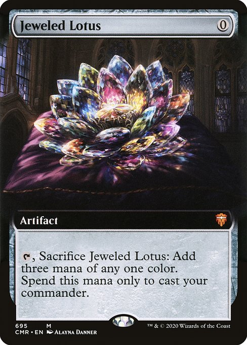 Jeweled Lotus (695) - EXTENDED ART - Commander Legends - Game On