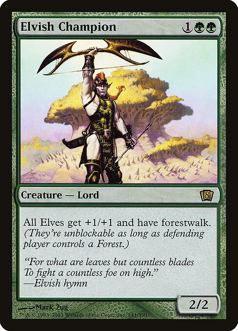 Elvish Champion (241★) - Eighth Edition - Game On