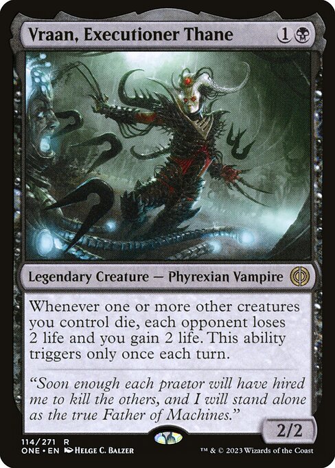 Vraan, Executioner Thane (114) - Phyrexia: All Will Be One - Game On