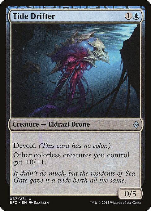 Tide Drifter (67) (Foil) - Battle for Zendikar - Game On