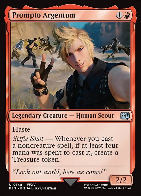 Prompto Argentum (148) (Foil) - Final Fantasy - Game On