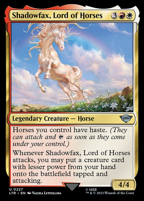 Shadowfax, Lord of Horses (227) - The Lord of the Rings: Tales of Middle-earth - Game On
