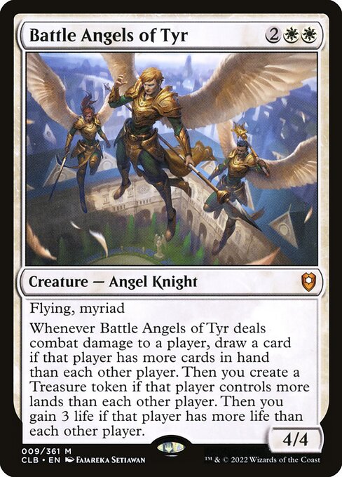 Battle Angels of Tyr (9) - Commander Legends: Battle for Baldur's Gate - Game On