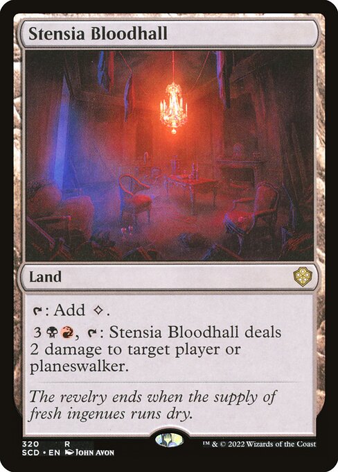 Stensia Bloodhall (320) - Starter Commander Decks - Game On