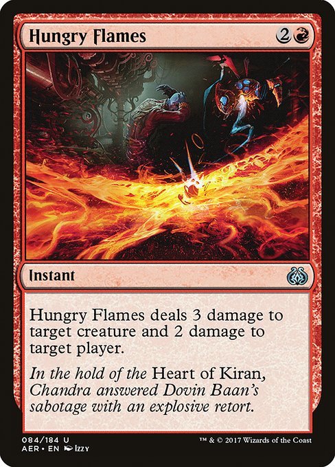 Hungry Flames (84) (Foil) - Aether Revolt - Game On