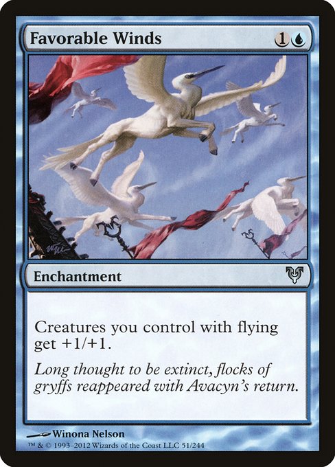 Favorable Winds (51) (Foil) - Avacyn Restored - Game On