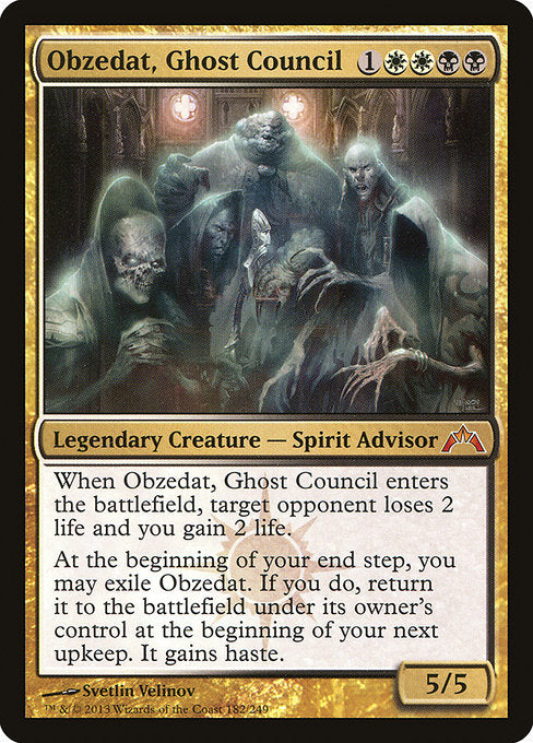 Obzedat, Ghost Council (182) (Foil) - Gatecrash - Game On