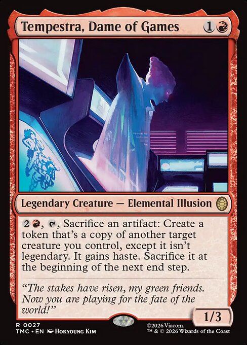 Tempestra, Dame of Games (27) - Teenage Mutant Ninja Turtles Eternal - Game On