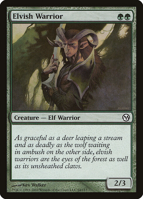 Elvish Warrior (64) - Duels of the Planeswalkers - Game On
