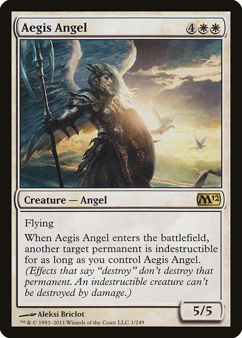 Aegis Angel (1) (Foil) - Magic 2012 - Game On