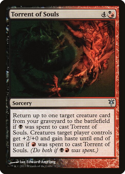 Torrent of Souls (71) - Duel Decks: Sorin vs. Tibalt - Game On