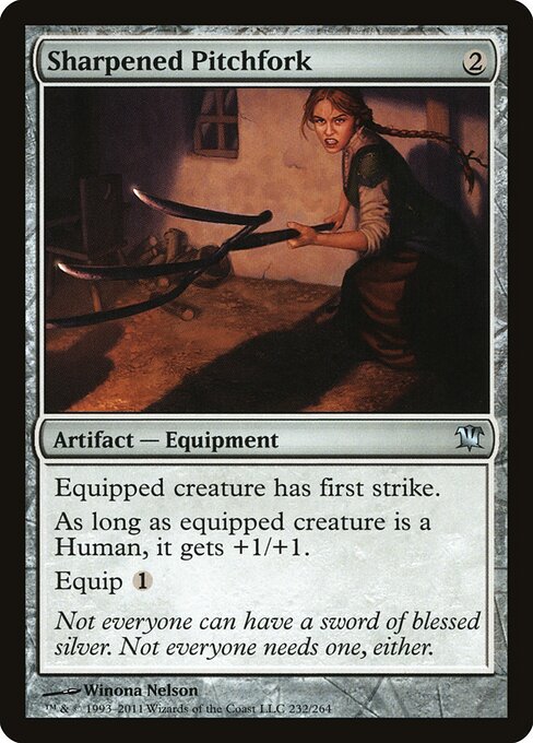 Sharpened Pitchfork (232) - Innistrad - Game On