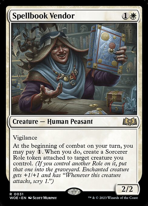 Spellbook Vendor (31) - Wilds of Eldraine - Game On
