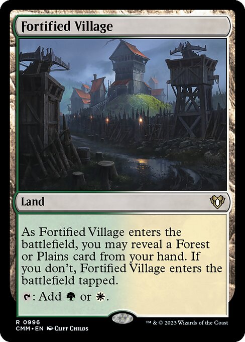 Fortified Village (996) - Commander Masters - Game On