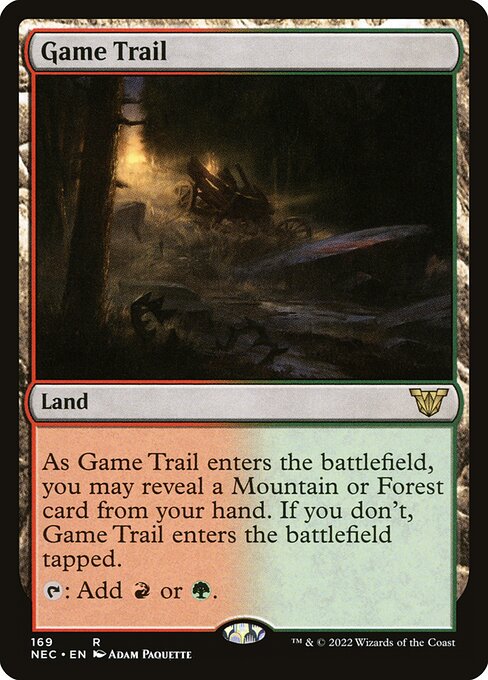 Game Trail (169) - Neon Dynasty Commander - Game On
