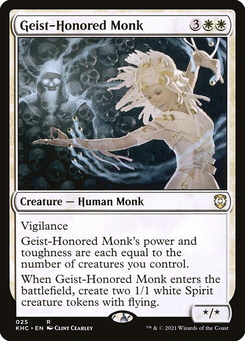 Geist-Honored Monk (25) - Kaldheim Commander - Game On