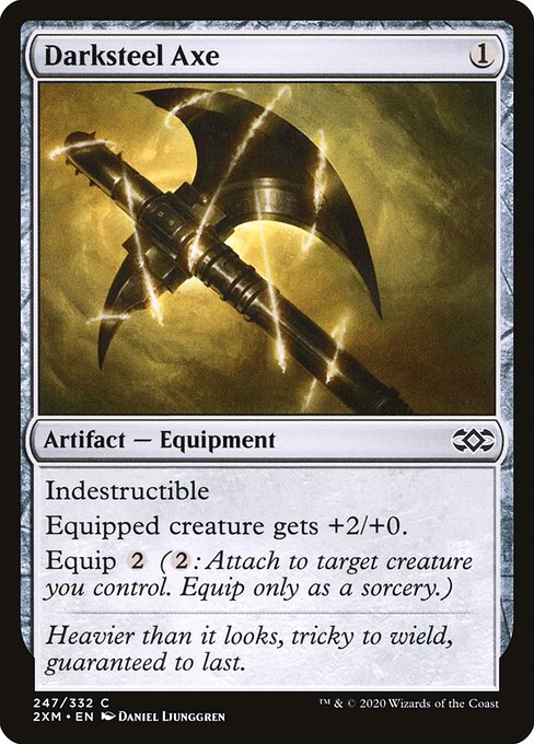 Darksteel Axe (247) (Foil) - Double Masters - Game On