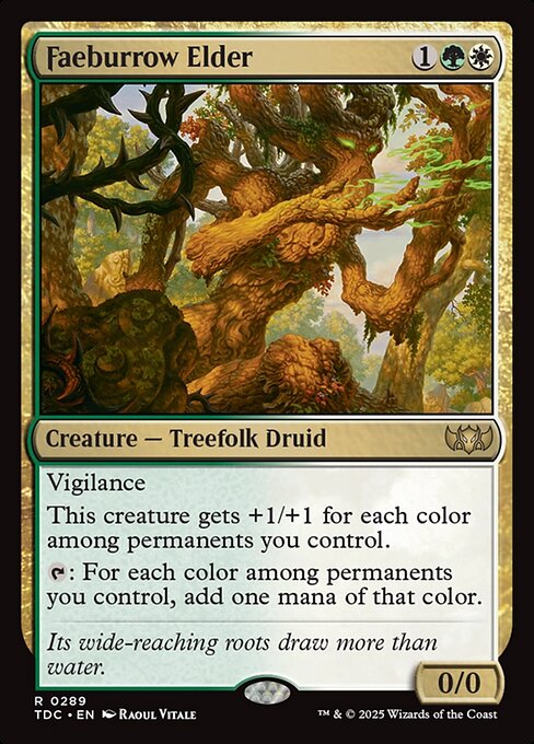 Faeburrow Elder (289) - Tarkir: Dragonstorm Commander - Game On