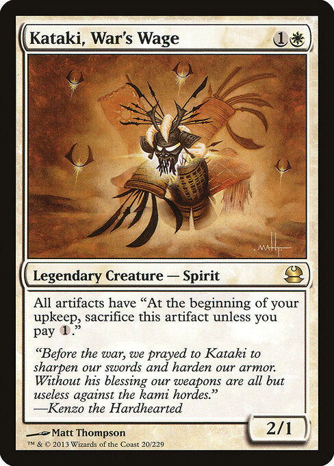Kataki, War's Wage (20) - Modern Masters - Game On