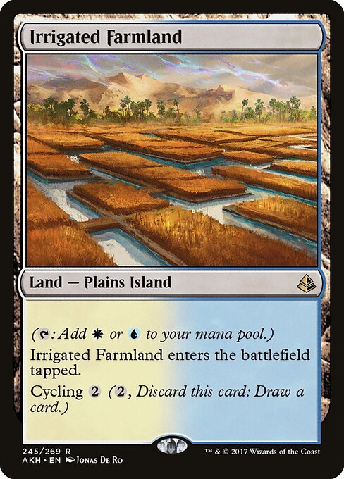 Irrigated Farmland (245) (Foil) - Amonkhet - Game On
