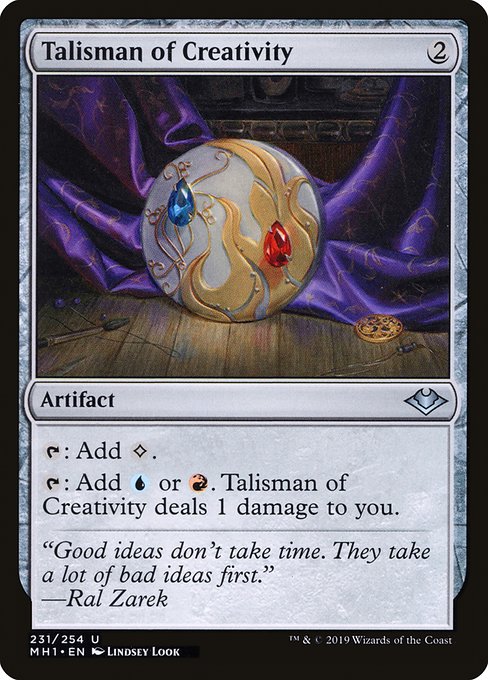 Talisman of Creativity (231) (Foil) - Modern Horizons - Game On