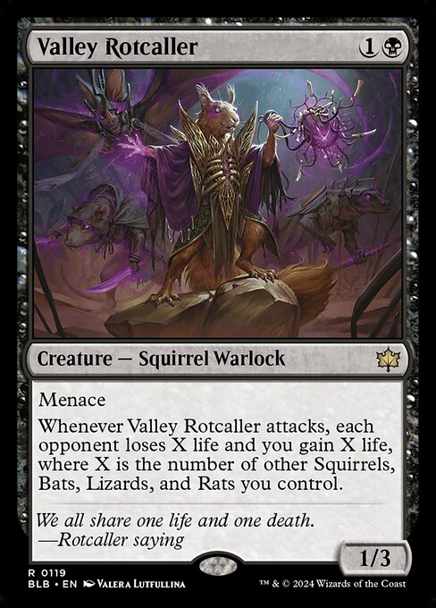 Valley Rotcaller (119) (Foil) - Bloomburrow - Game On