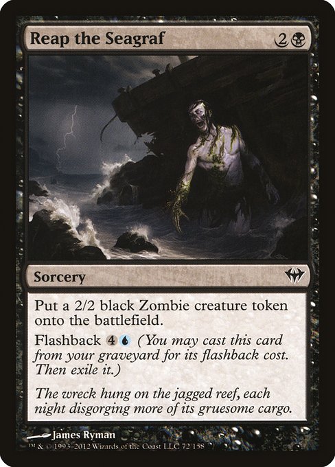 Reap the Seagraf (72) (Foil) - Dark Ascension - Game On