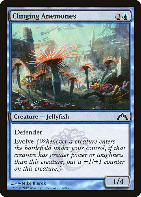 Clinging Anemones (31) (Foil) - Gatecrash - Game On