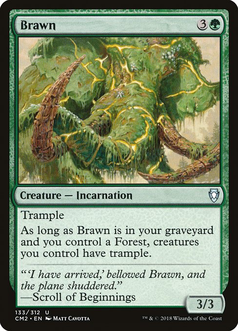 Brawn (133) - Commander Anthology Volume II - Game On