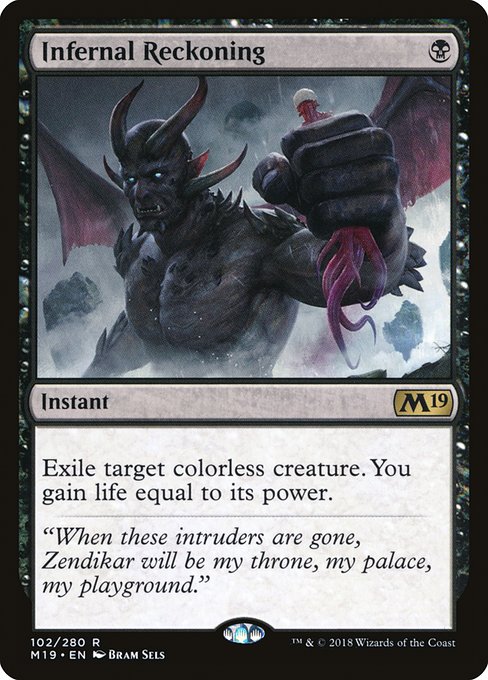 Infernal Reckoning (102) - Core Set 2019 - Game On