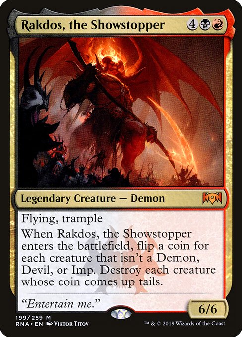 Rakdos, the Showstopper (199) - Ravnica Allegiance - Game On