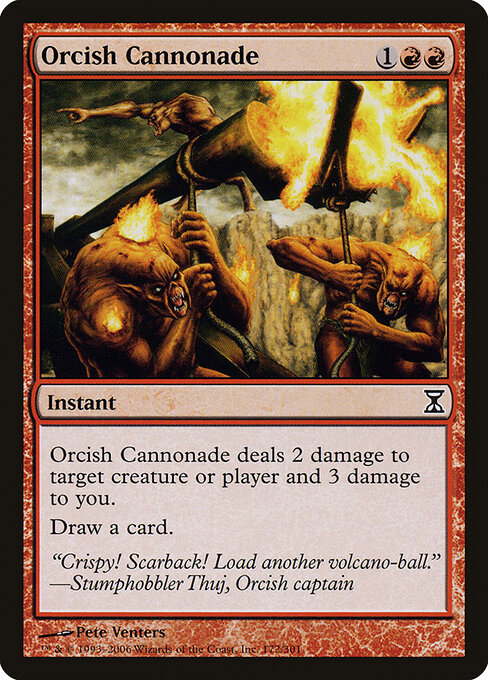 Orcish Cannonade (172) (Foil) - Time Spiral - Game On
