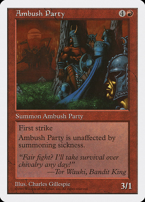 Ambush Party (208) - Fifth Edition - Game On