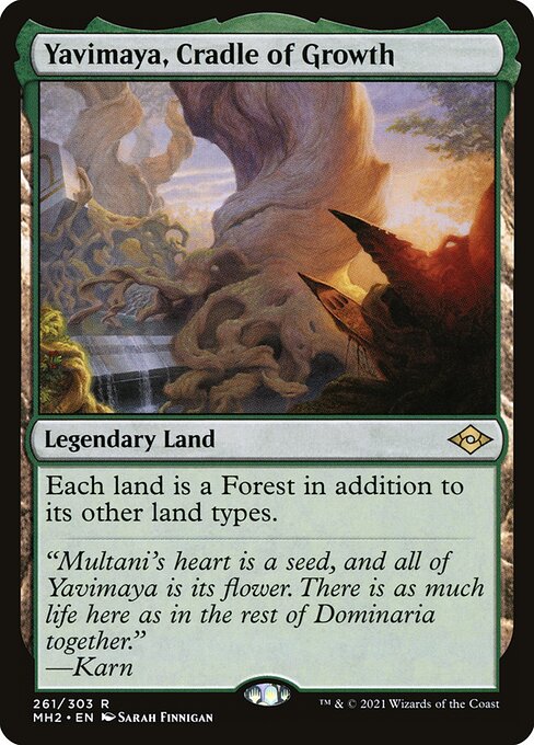 Yavimaya, Cradle of Growth (261) - Modern Horizons 2 - Game On
