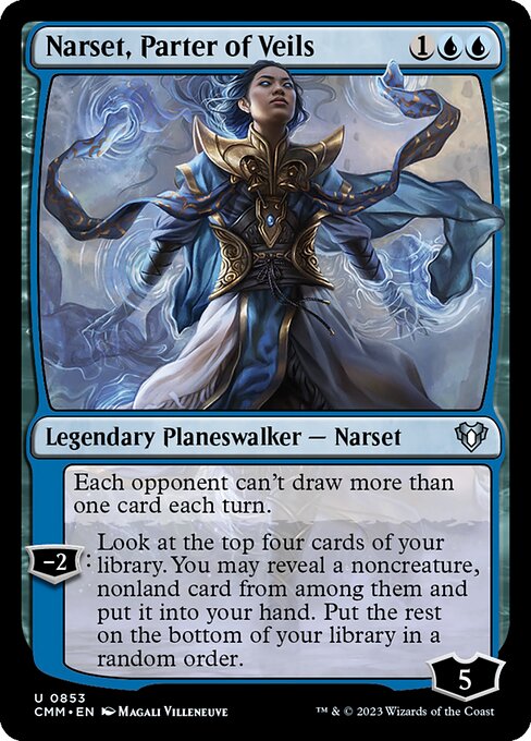 Narset, Parter of Veils (853) - Commander Masters - Game On
