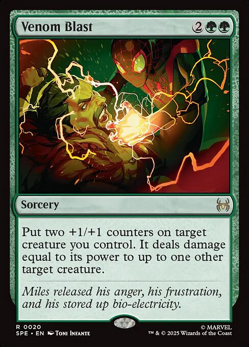 Venom Blast (20) (Foil) - Marvel's Spider-Man Eternal - Game On