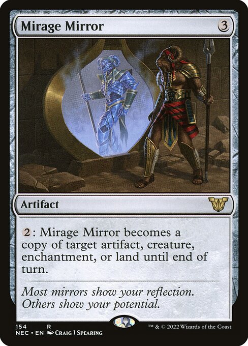 Mirage Mirror (154) - Neon Dynasty Commander - Game On