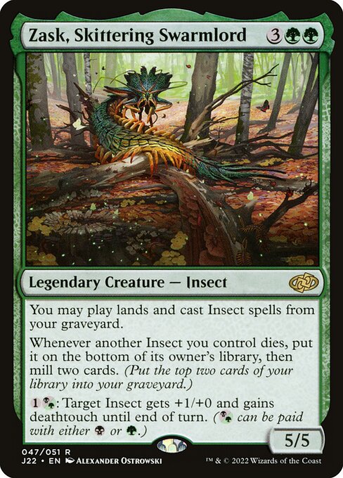 Zask, Skittering Swarmlord (47) - Jumpstart 2022 - Game On
