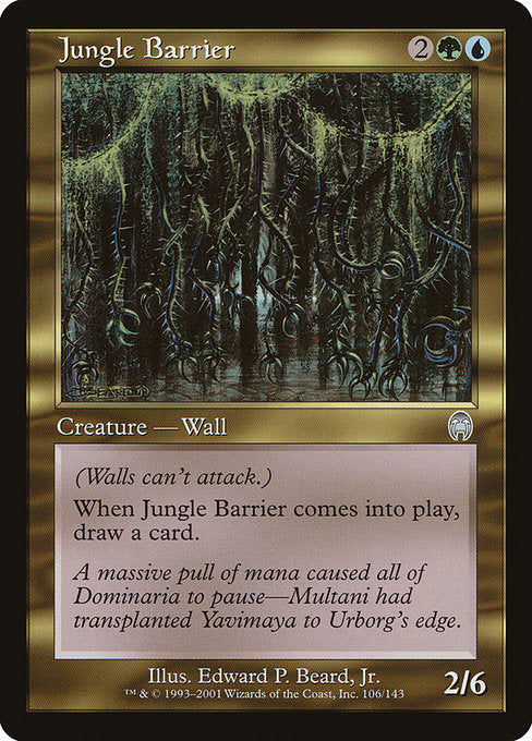 Jungle Barrier (106) - Apocalypse - Game On