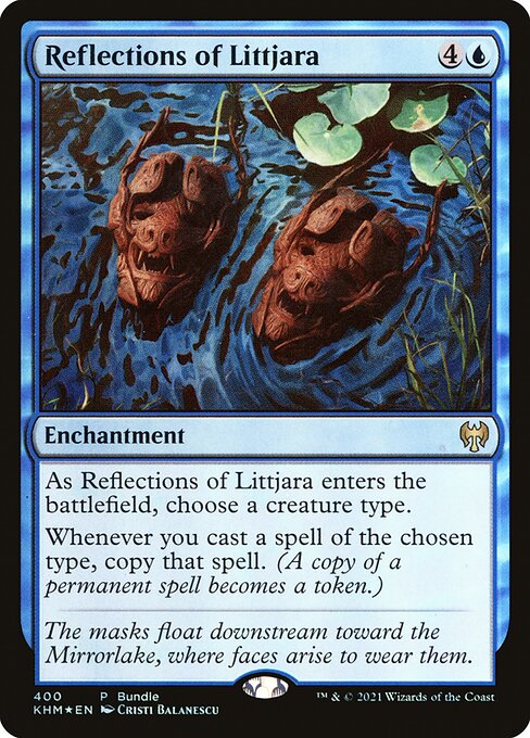 Reflections of Littjara (400) (Foil) - Kaldheim - Game On