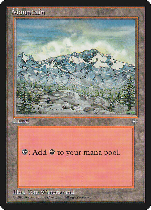 Mountain (376) - Ice Age - Game On