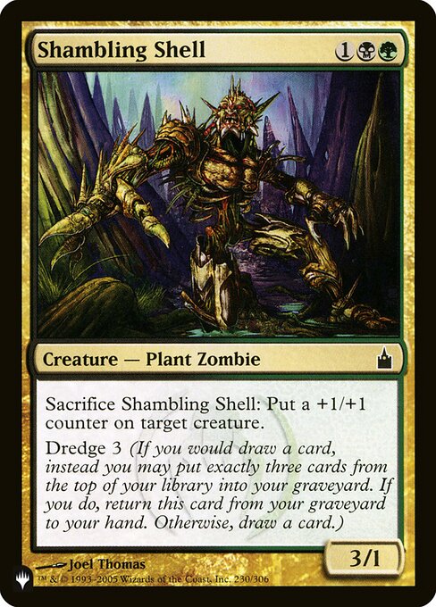 Shambling Shell (RAV-230) - The List - Game On