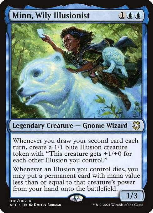 Minn, Wily Illusionist (16) - Forgotten Realms Commander - Game On